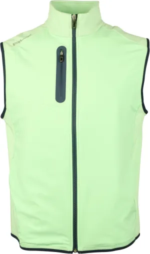 RLX Ralph Lauren Men's Tech Terry Stretch Vest, Green, Large