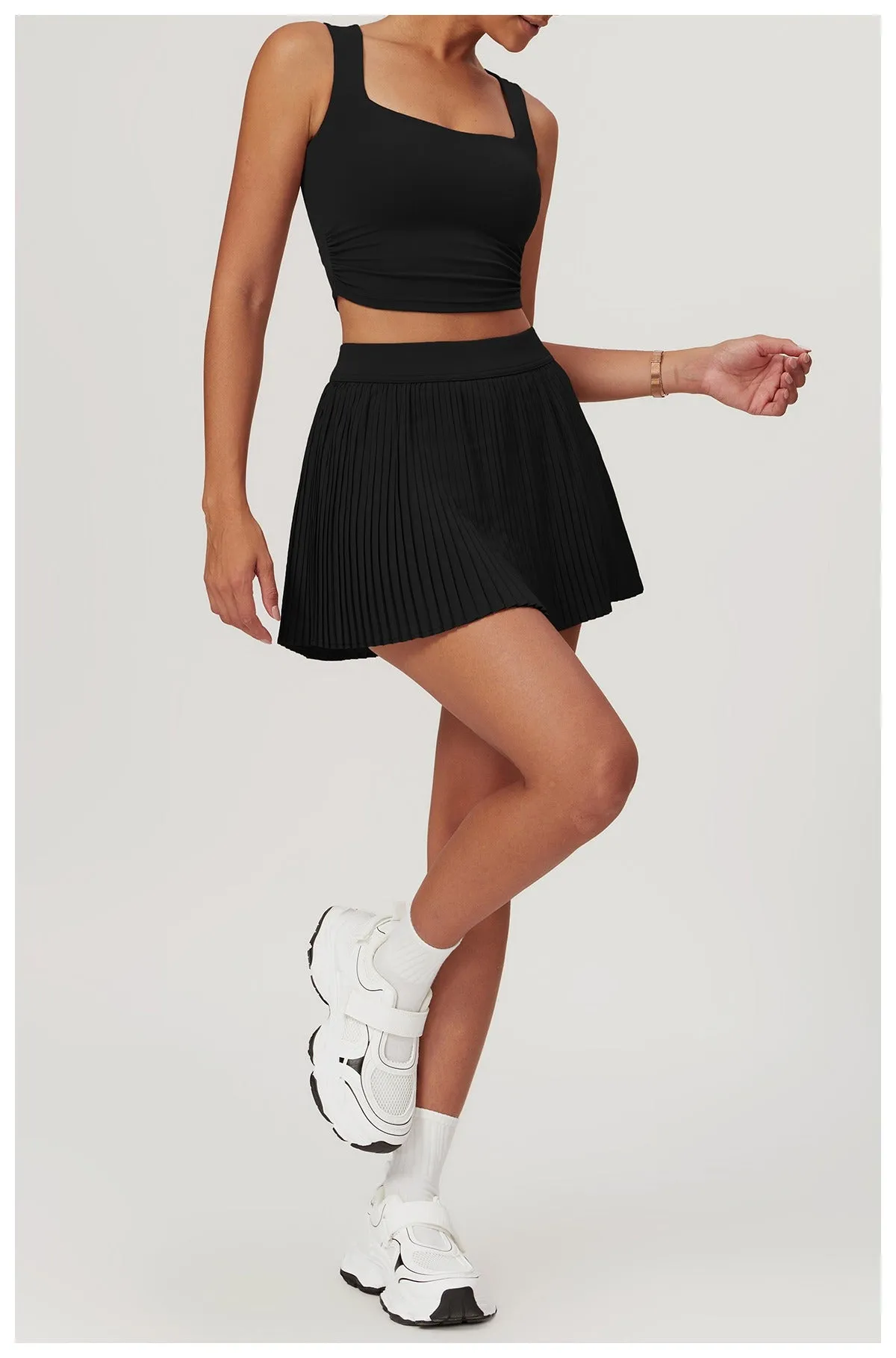 Rory Crop Top & Skort Set
