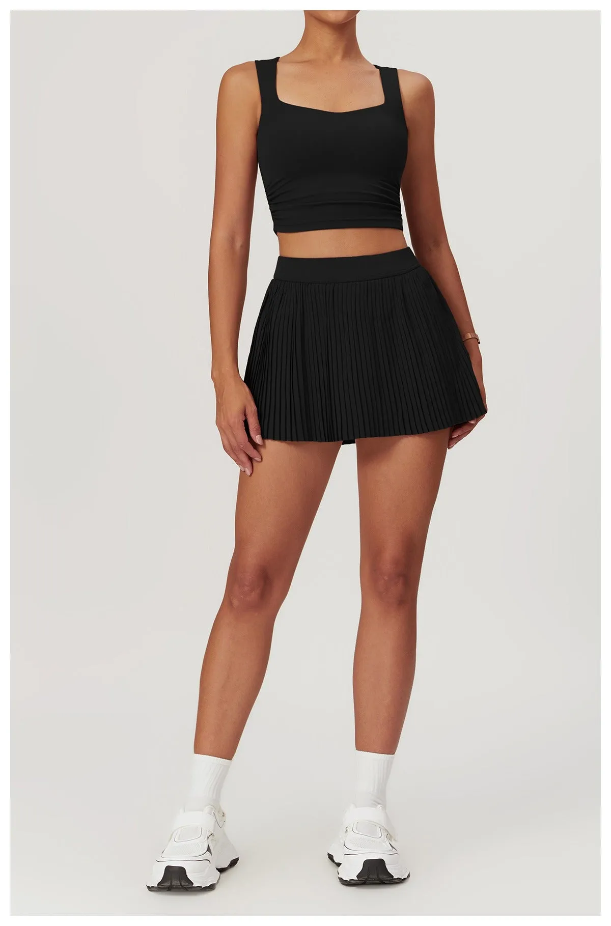 Rory Crop Top & Skort Set