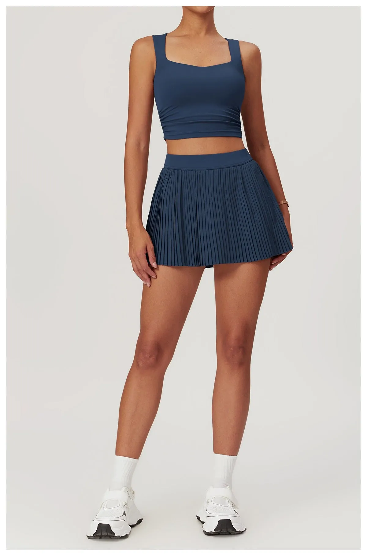 Rory Crop Top & Skort Set