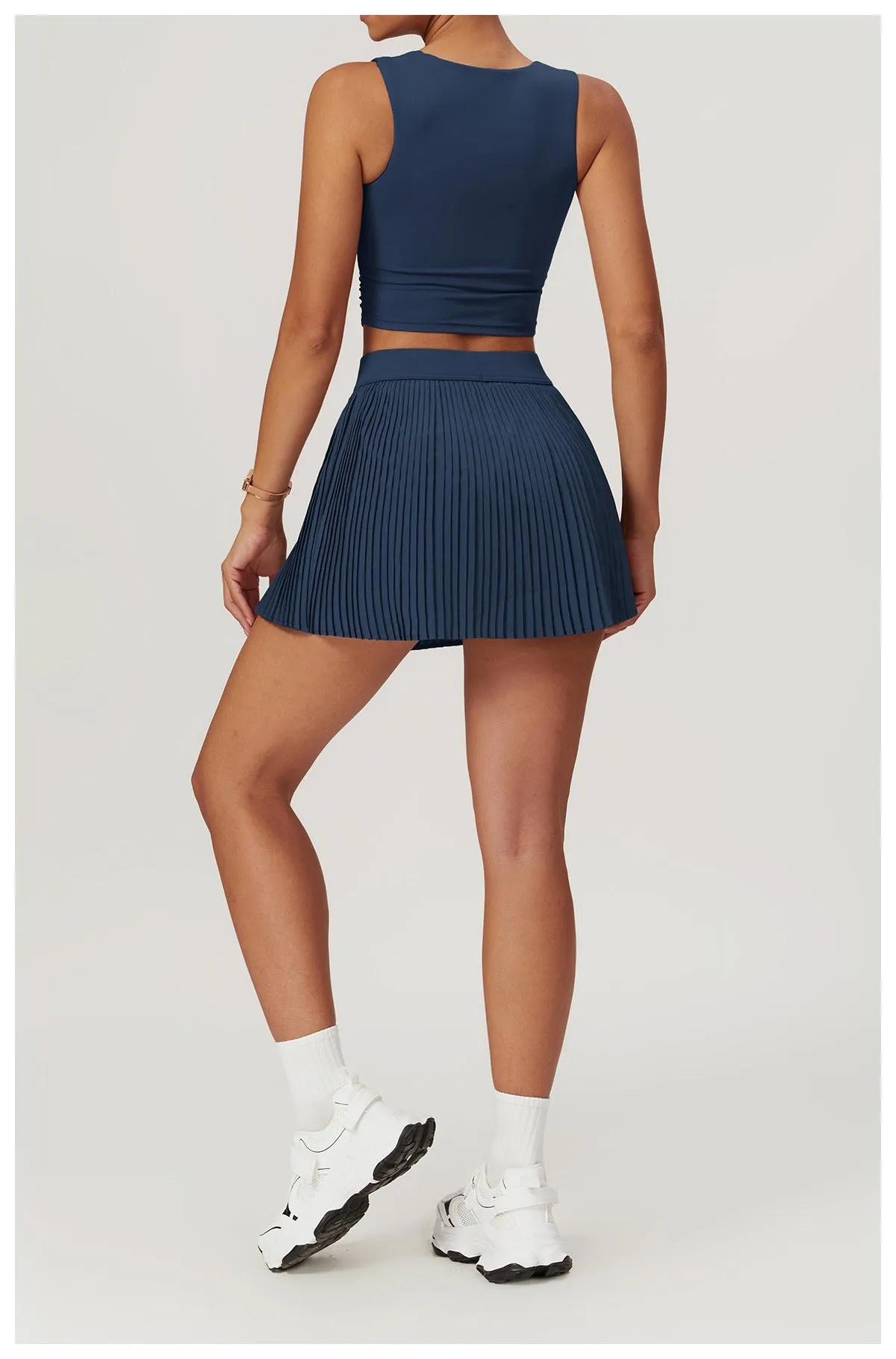 Rory Crop Top & Skort Set