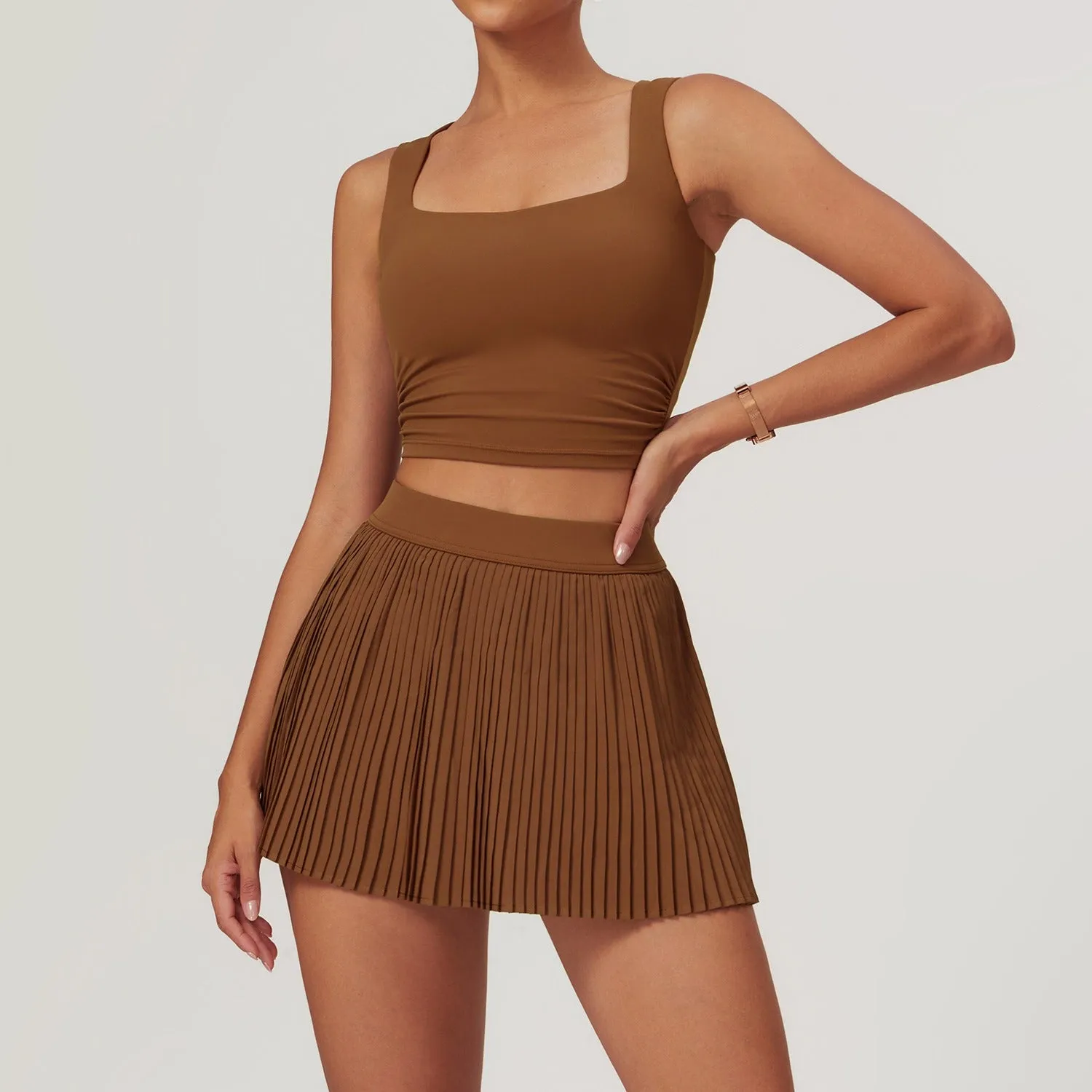 Rory Crop Top & Skort Set