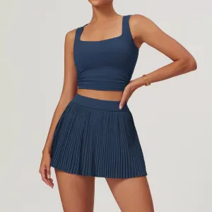 Rory Crop Top & Skort Set