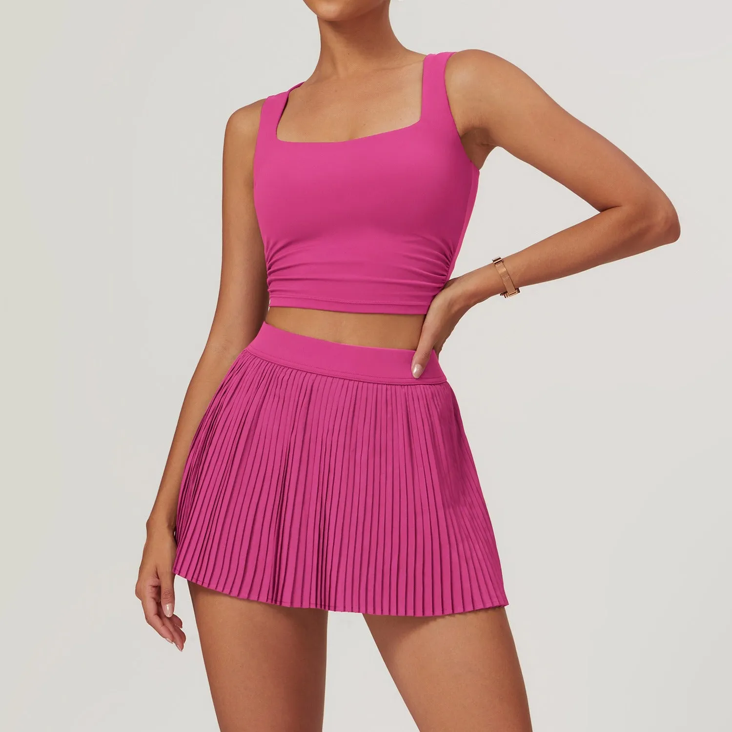 Rory Crop Top & Skort Set