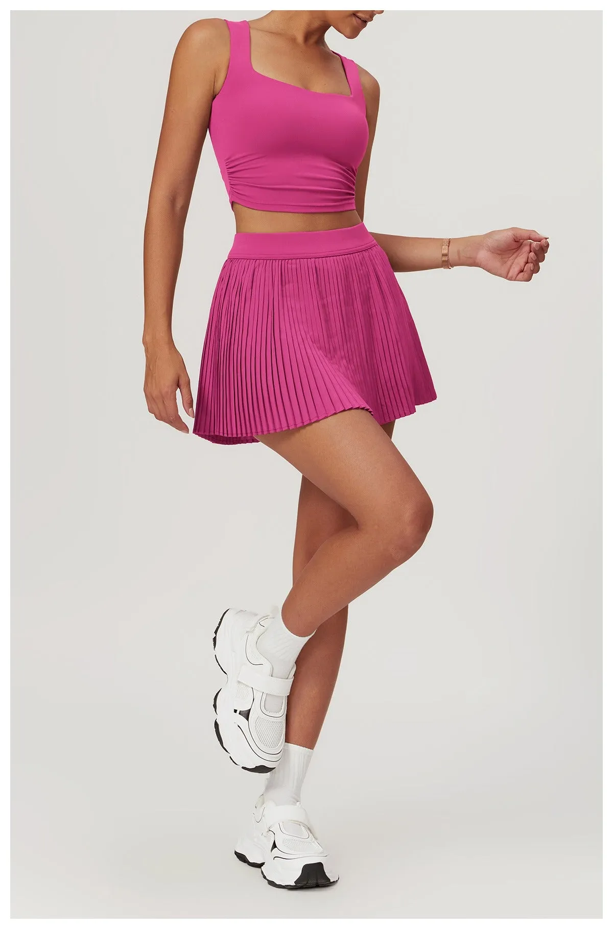 Rory Crop Top & Skort Set