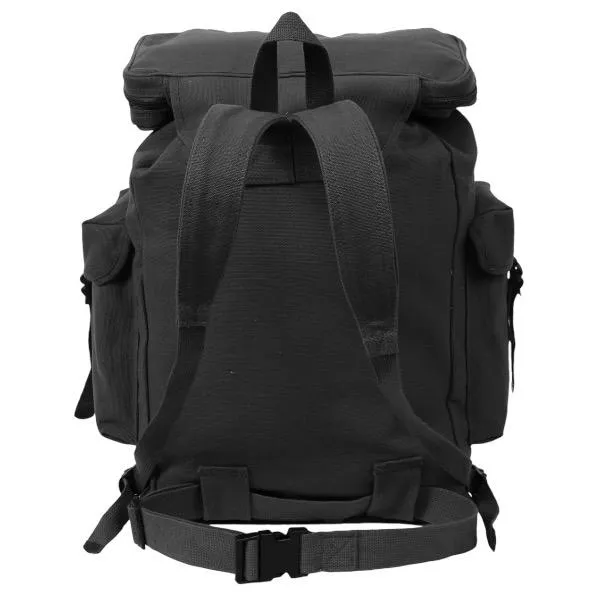 Rothco Canvas European Style Rucksack, Heavyweight Canvas Material