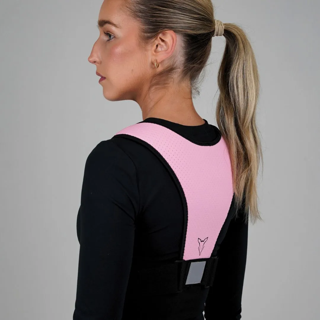 RUNNING VEST | RUNLY ORIGINAL - PINK/BLACK