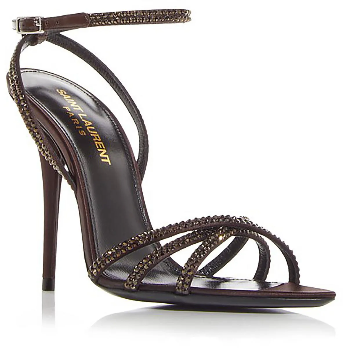Sandals Crowd-pleaser Satin Embellished Strappy Womens Best deal