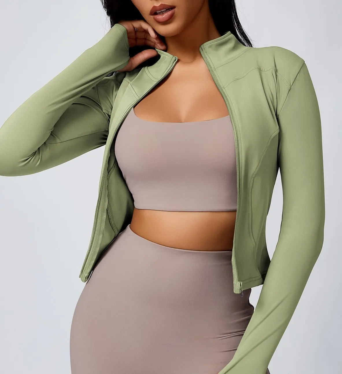 Savannah Zip Longsleeve Top