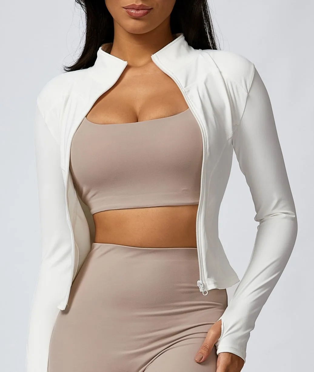 Savannah Zip Longsleeve Top