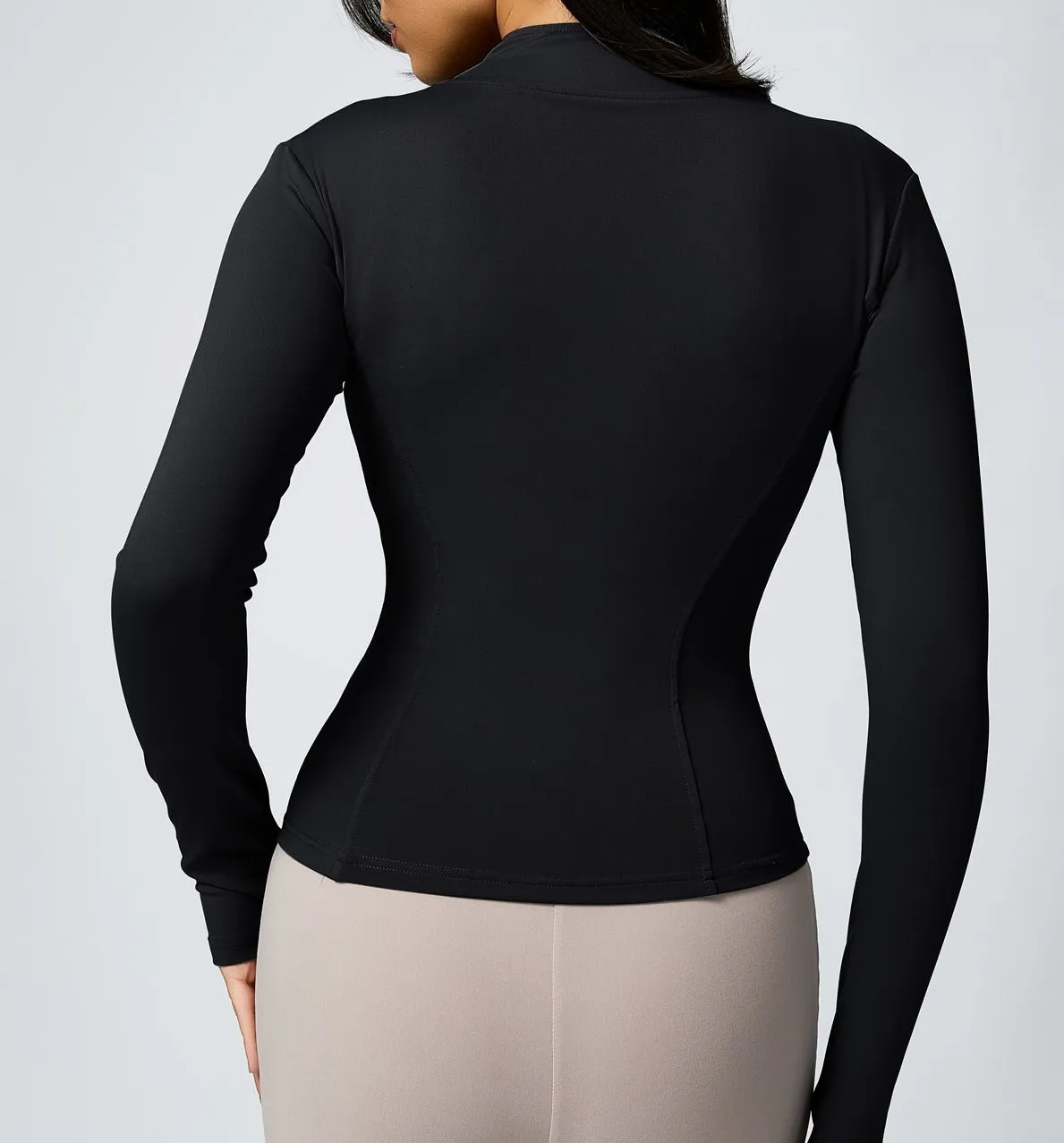 Savannah Zip Longsleeve Top