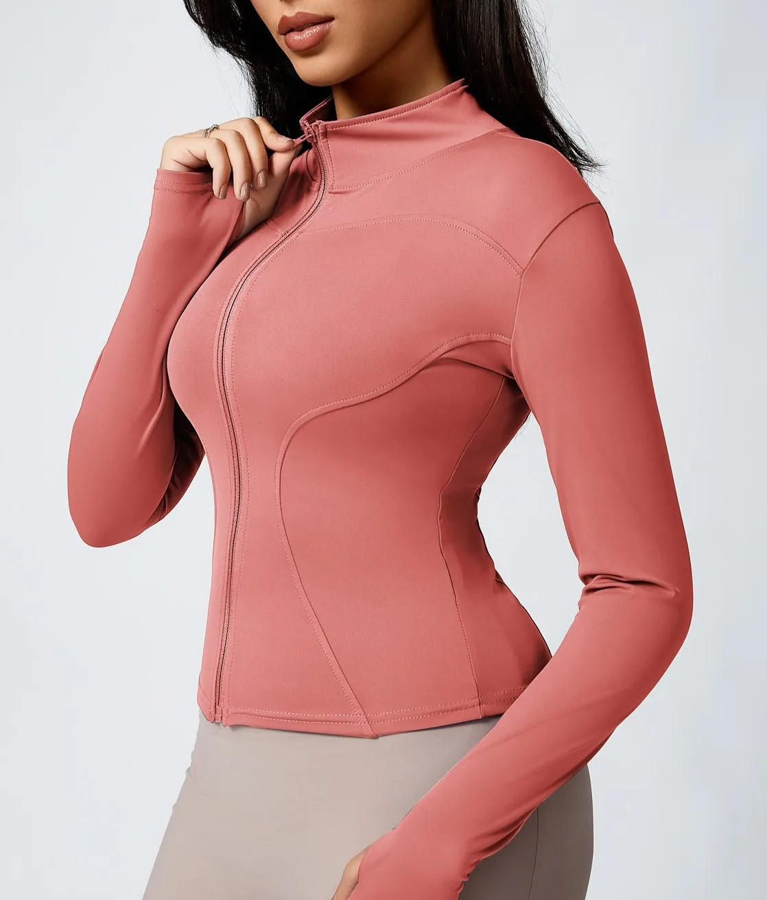Savannah Zip Longsleeve Top