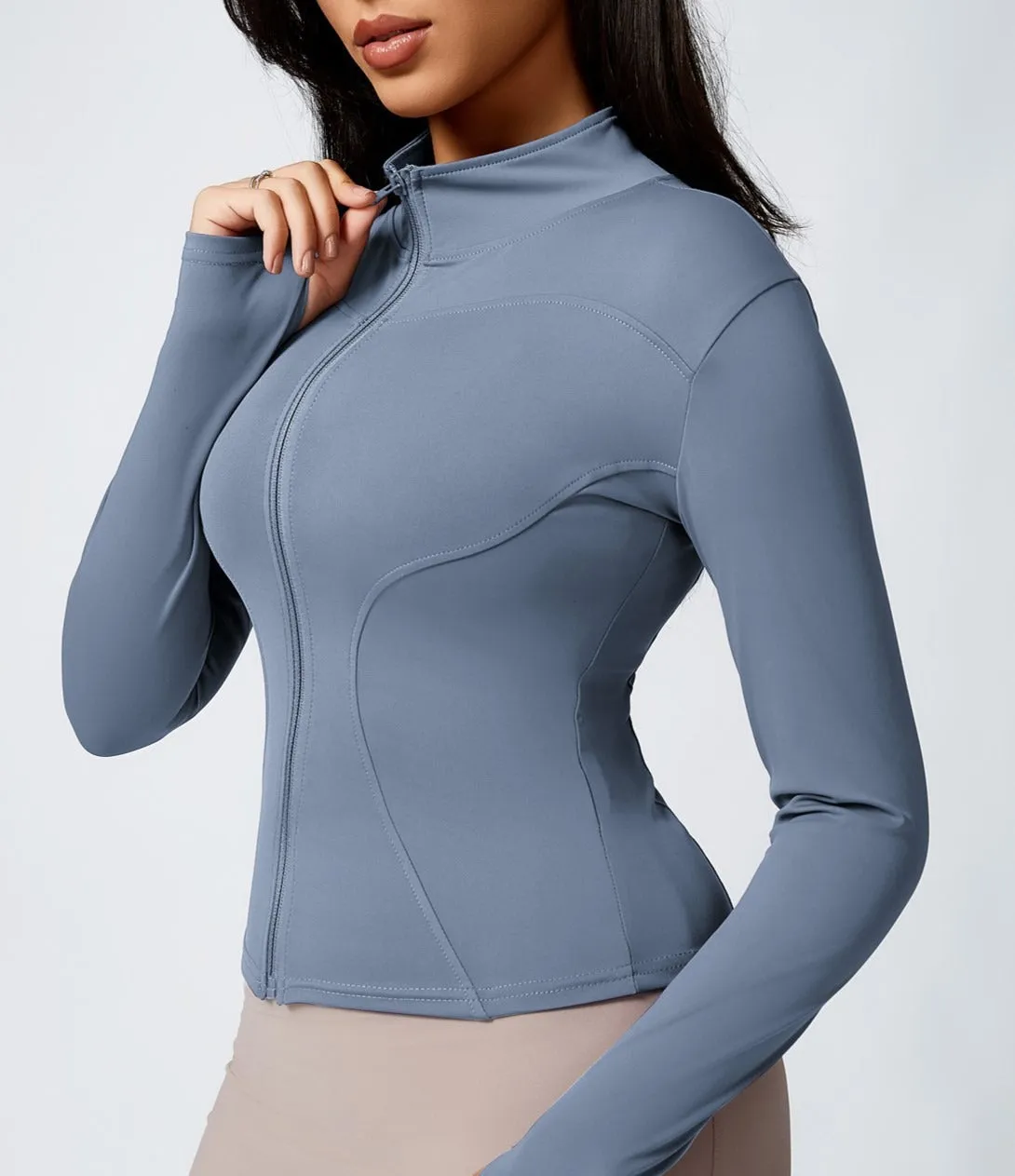Savannah Zip Longsleeve Top