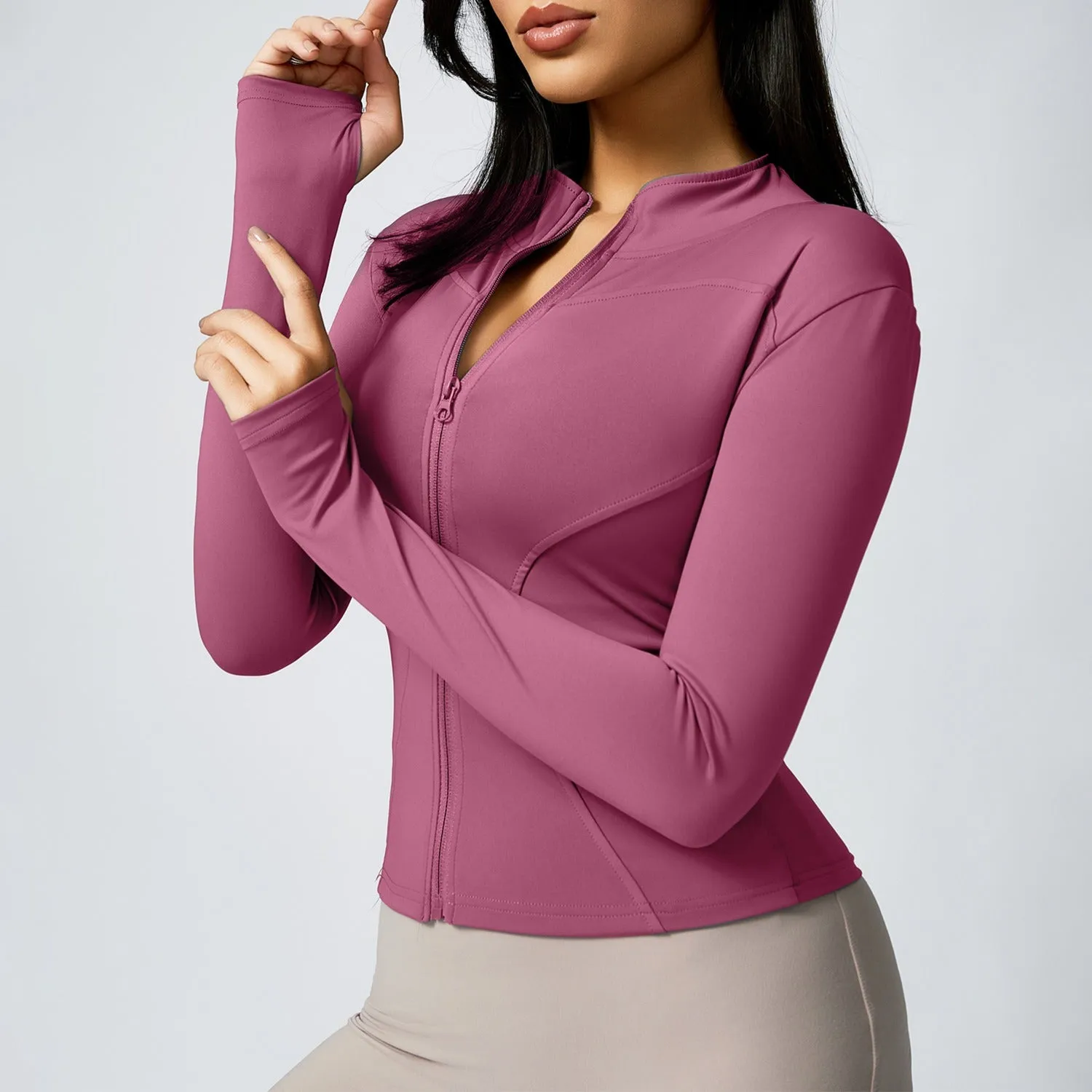 Savannah Zip Longsleeve Top