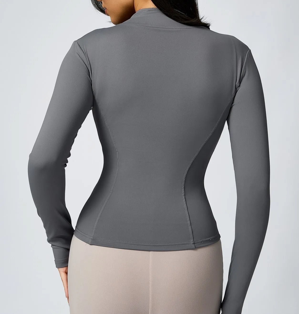 Savannah Zip Longsleeve Top