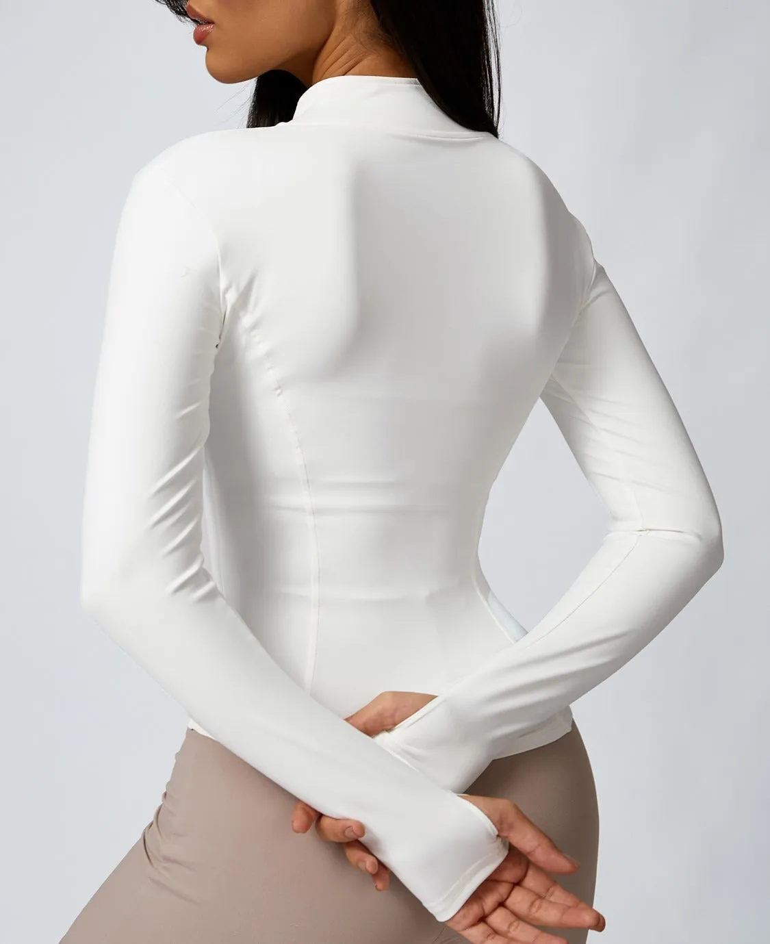 Savannah Zip Longsleeve Top