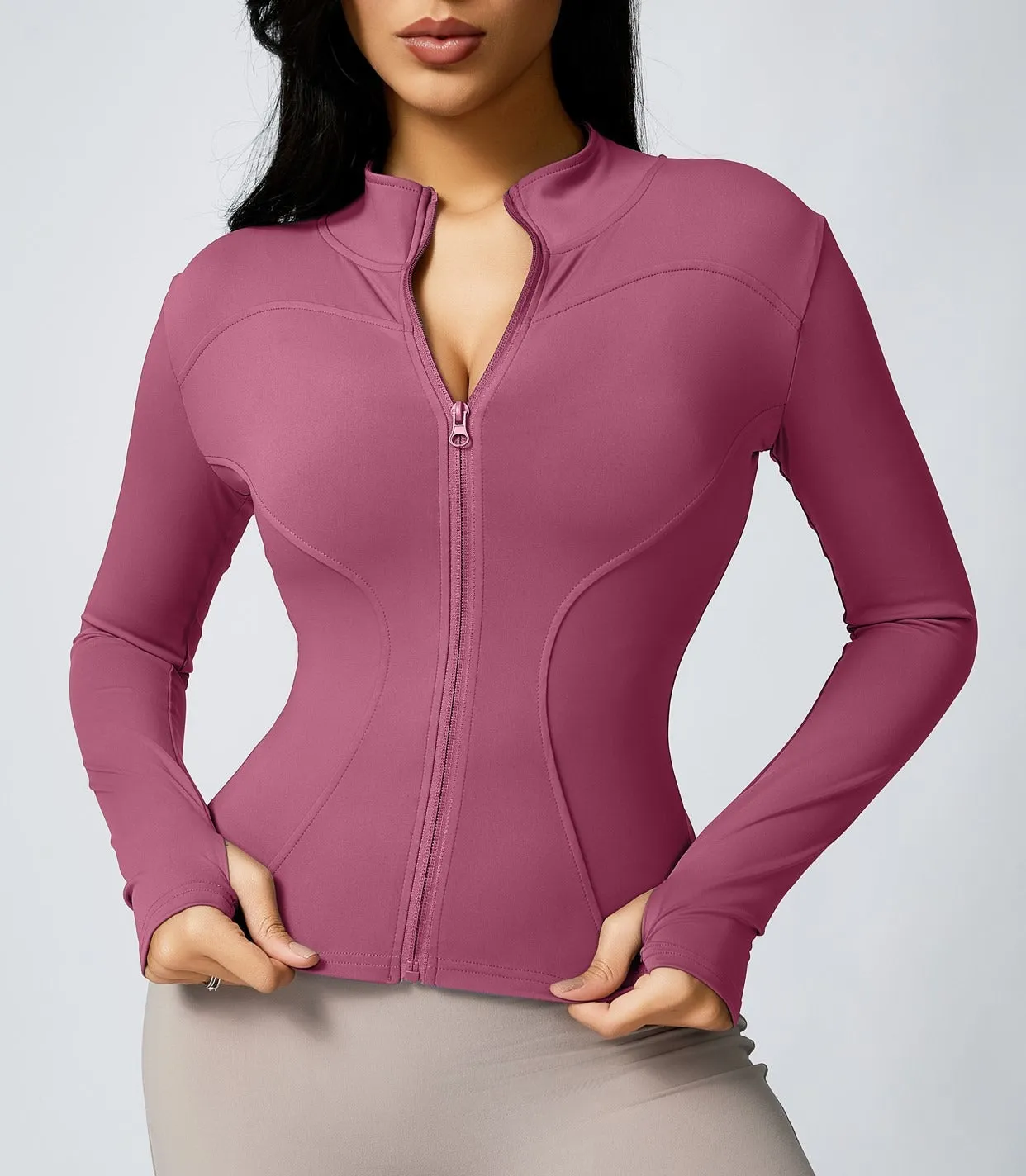 Savannah Zip Longsleeve Top