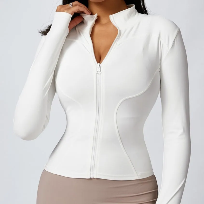 Savannah Zip Longsleeve Top