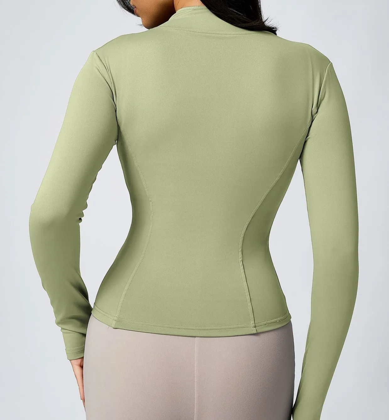 Savannah Zip Longsleeve Top