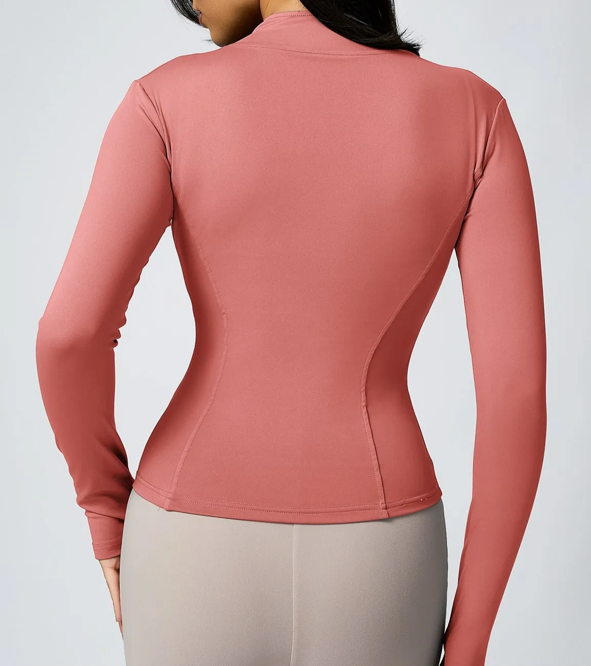 Savannah Zip Longsleeve Top