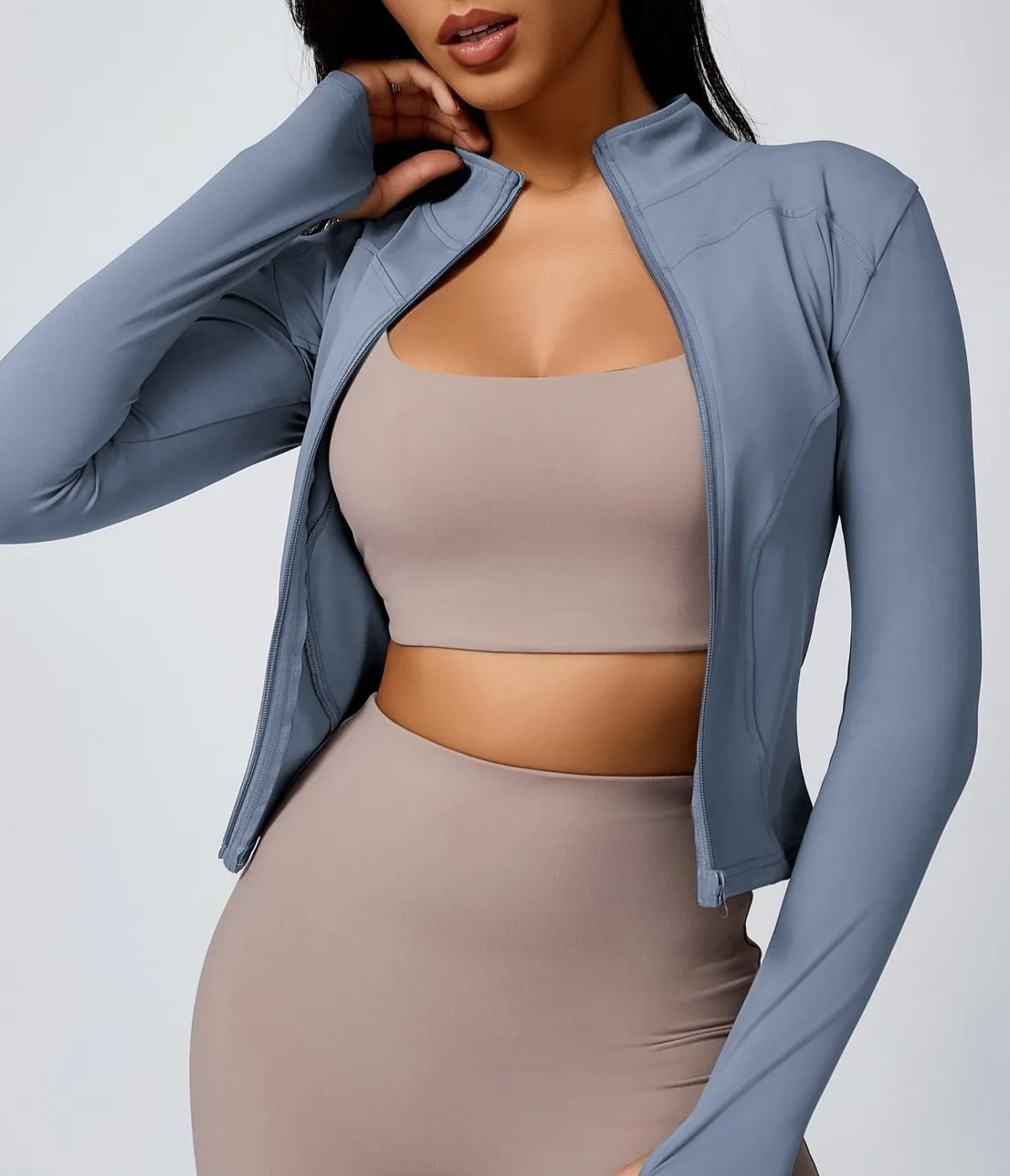 Savannah Zip Longsleeve Top
