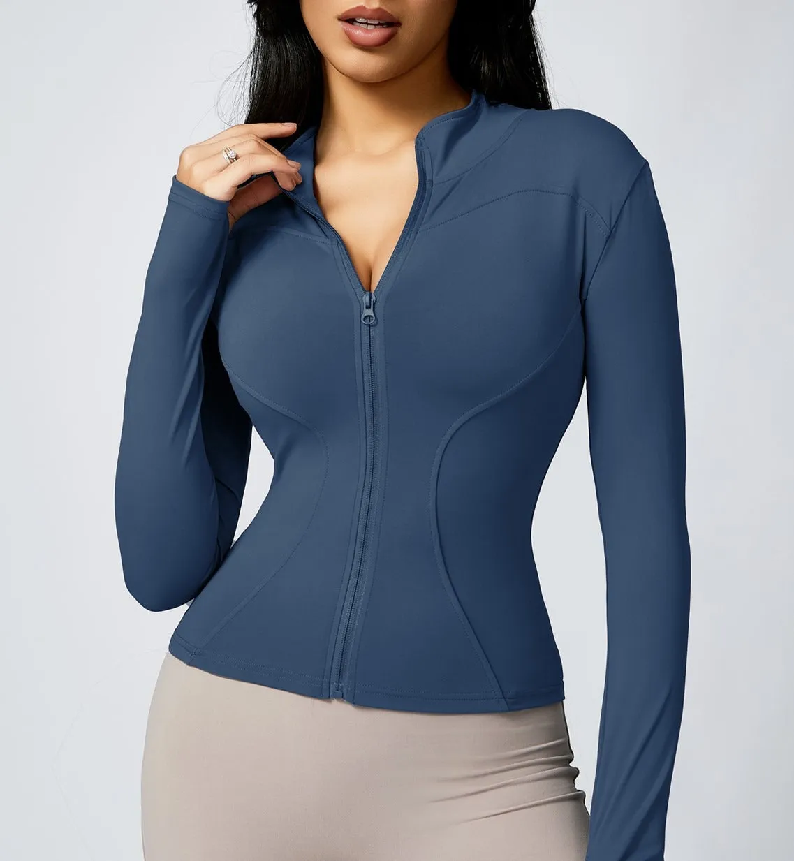 Savannah Zip Longsleeve Top