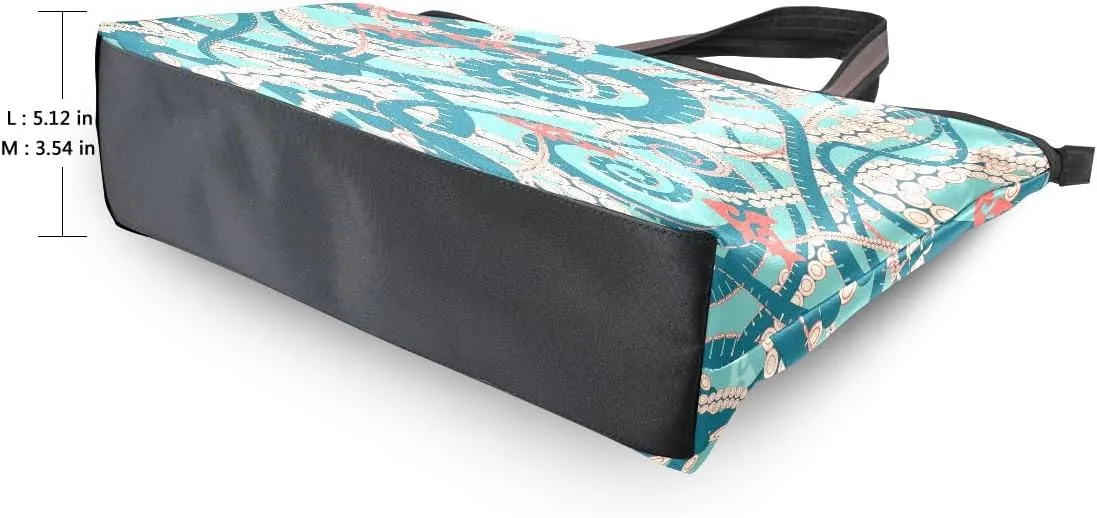 senya Twisting Tentacles Octopus Shoulder Bags Large Handle Ladies Handbag