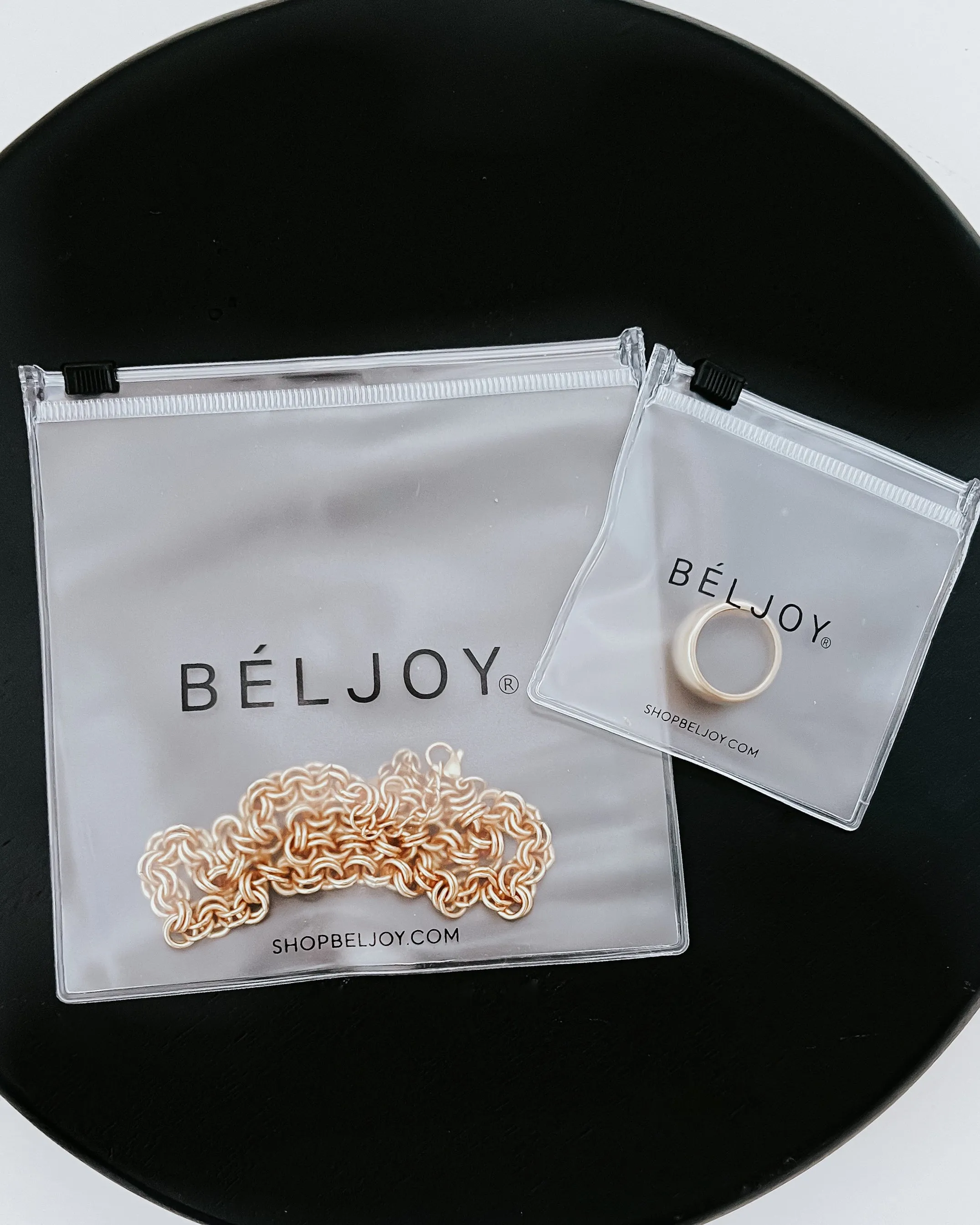Set of Beljoy Jewelry Zip Bags || Choose Size