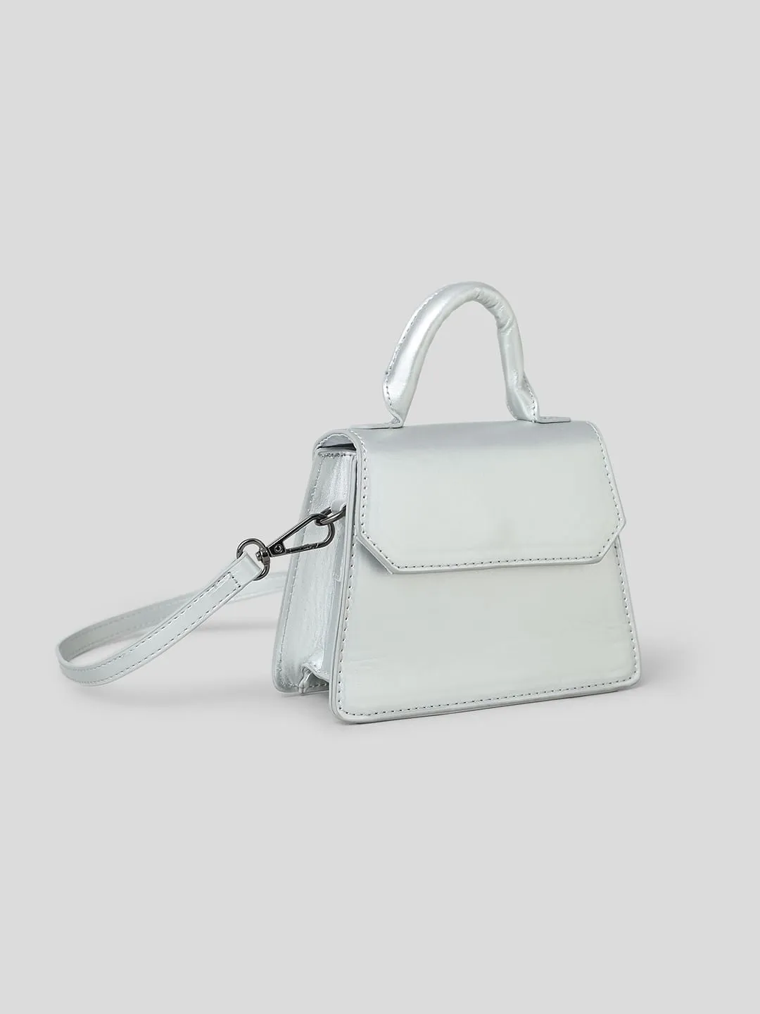 Silver Small Handbag