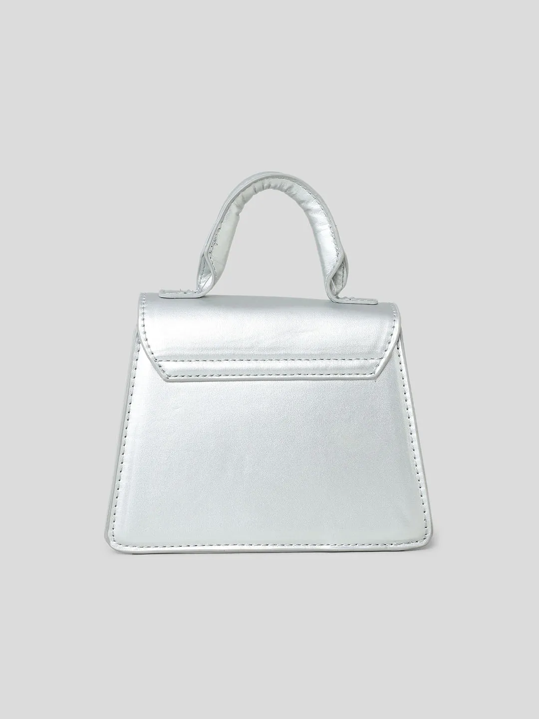 Silver Small Handbag