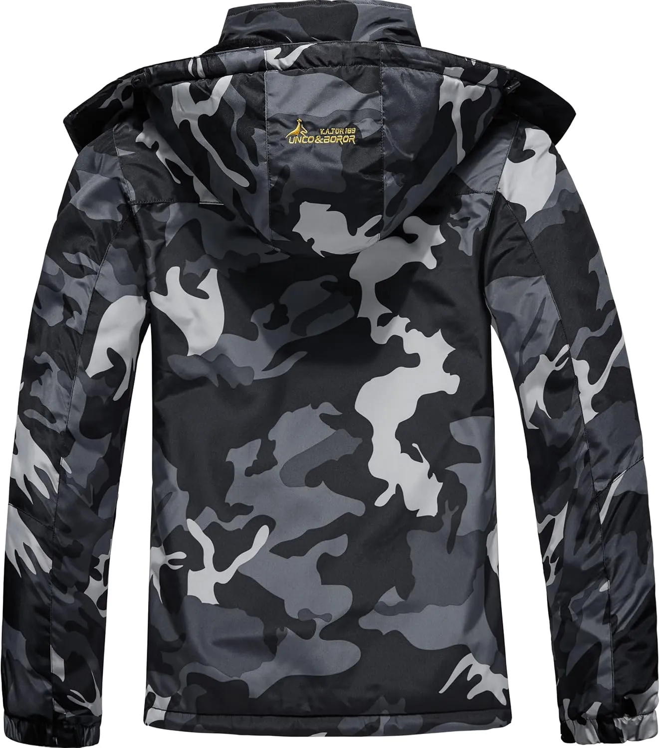 Ski Jacket for Men Waterproof Warm Winter Snow Coat for Hiking