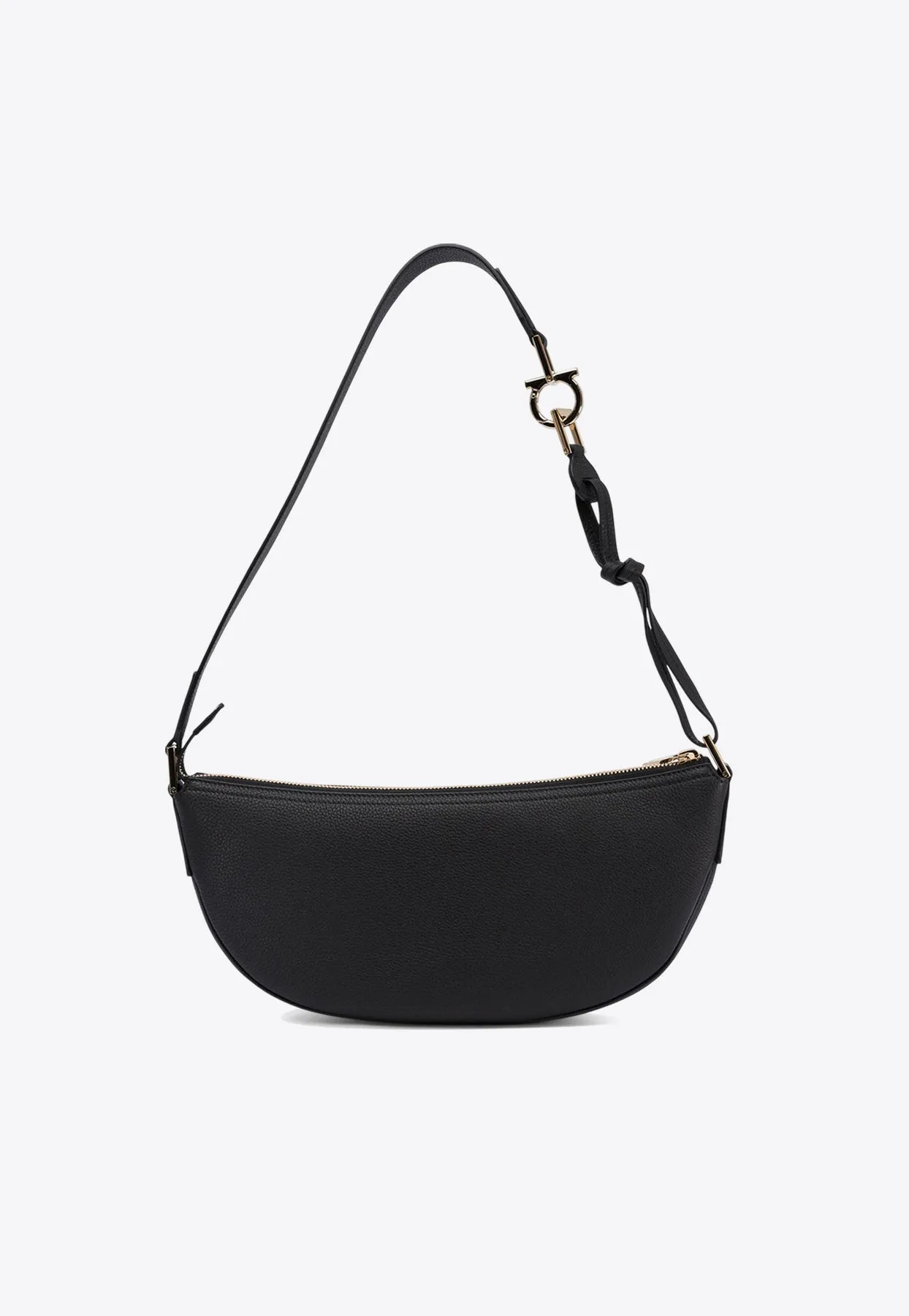 Small Smile Zipped Hobo Bag