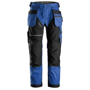 Snickers 6214 RuffWork, Canvas  Holster Pocket Work Trousers True Blue