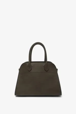 Soft Margaux 10 grey leather bag