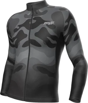 Sparx Men Winter Cycling Jerseys Bike Bicycle Long Sleeve Thermal Fleece Cold Weather Jacket