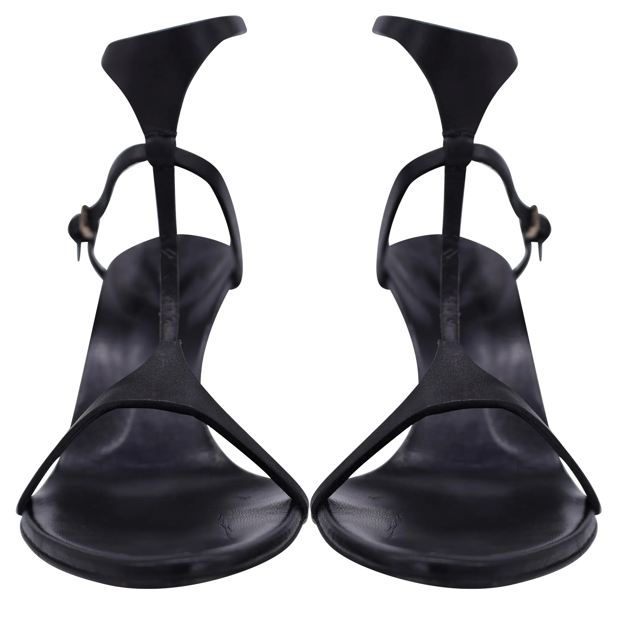 Strappy in Black Efficient shipping Sandals Leather Curated collection Gucci