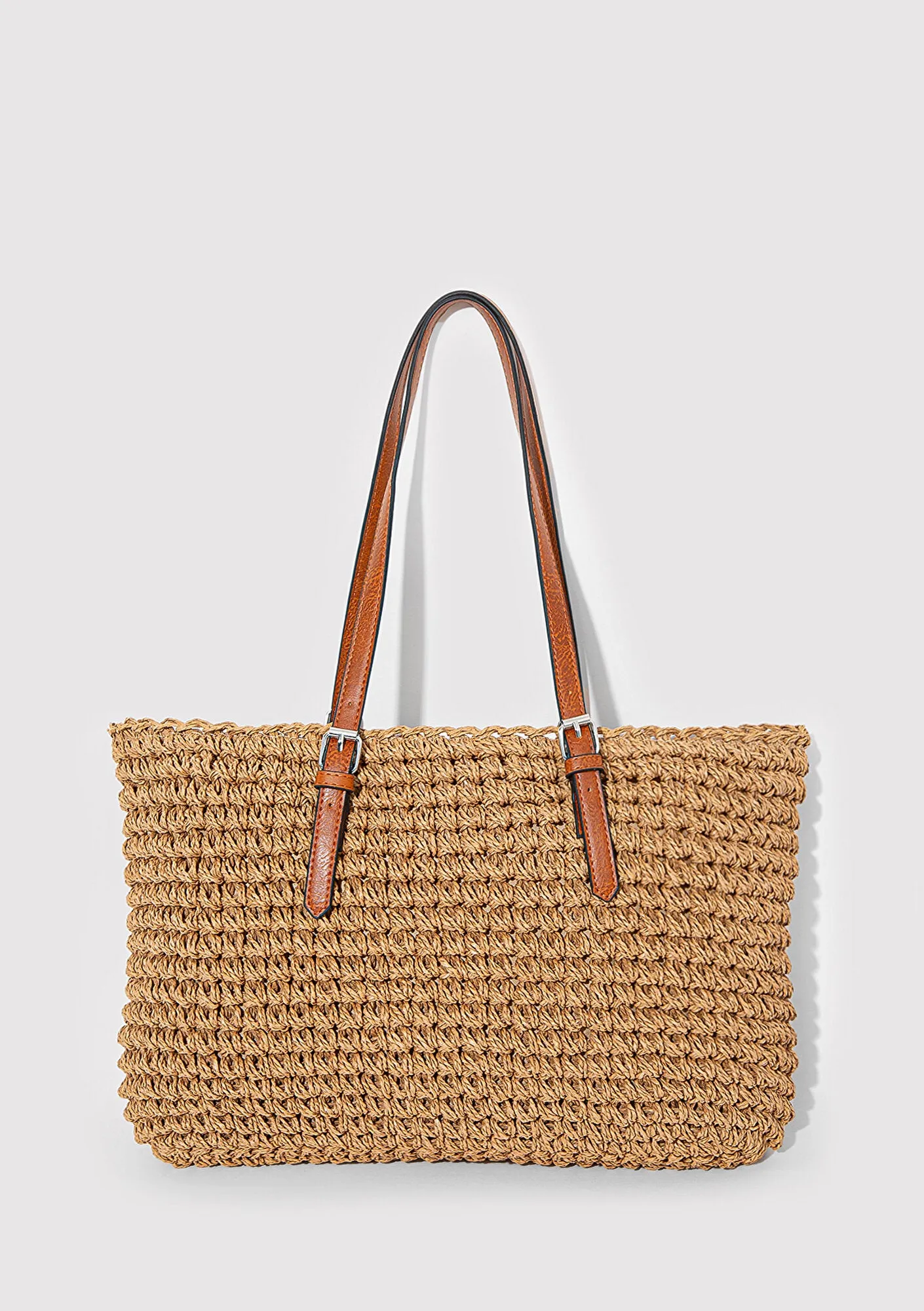 Straw Shoulder Bag