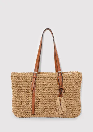 Straw Shoulder Bag