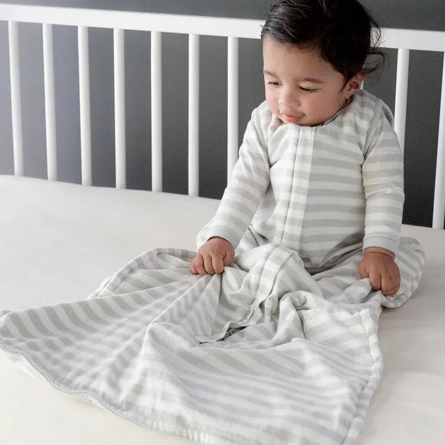 Summer Merino/Organic Cotton Sleeping Bag - Pebble