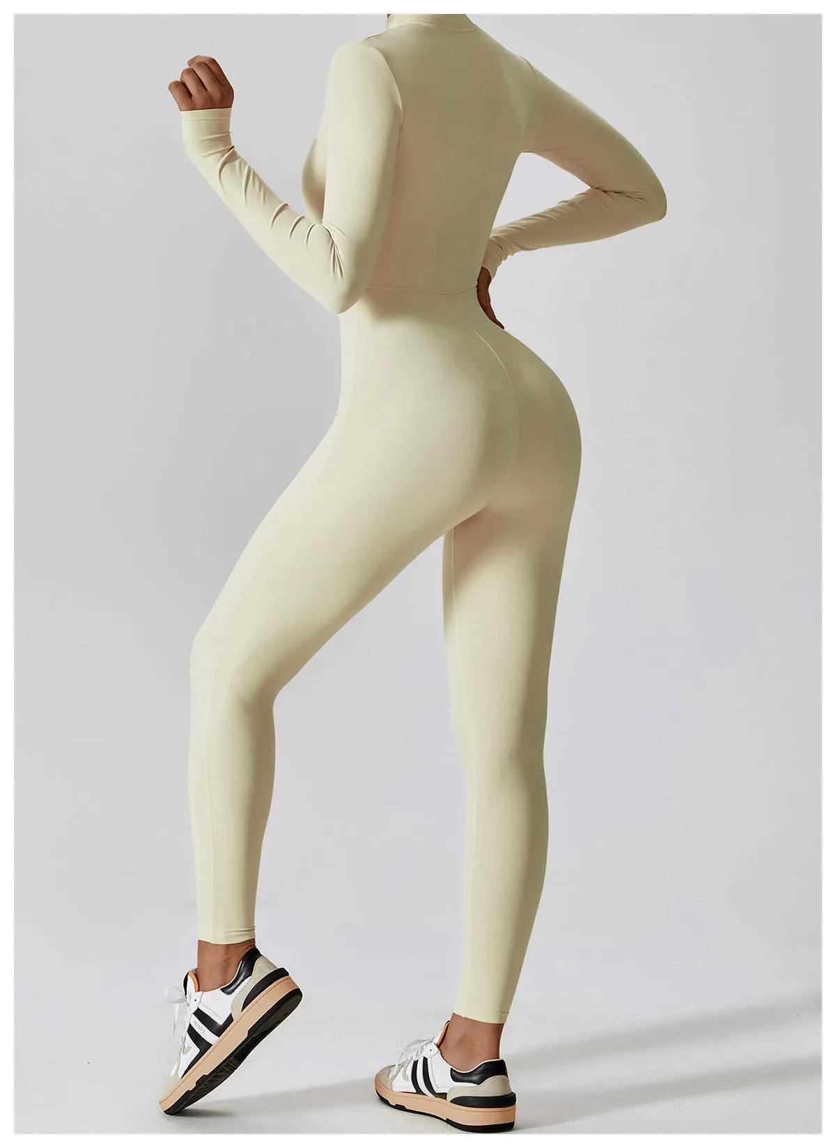 Super Sculpt Long Sleeve Jumpsuit