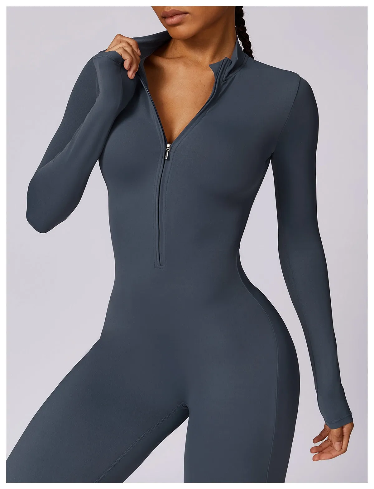 Super Sculpt Long Sleeve Jumpsuit