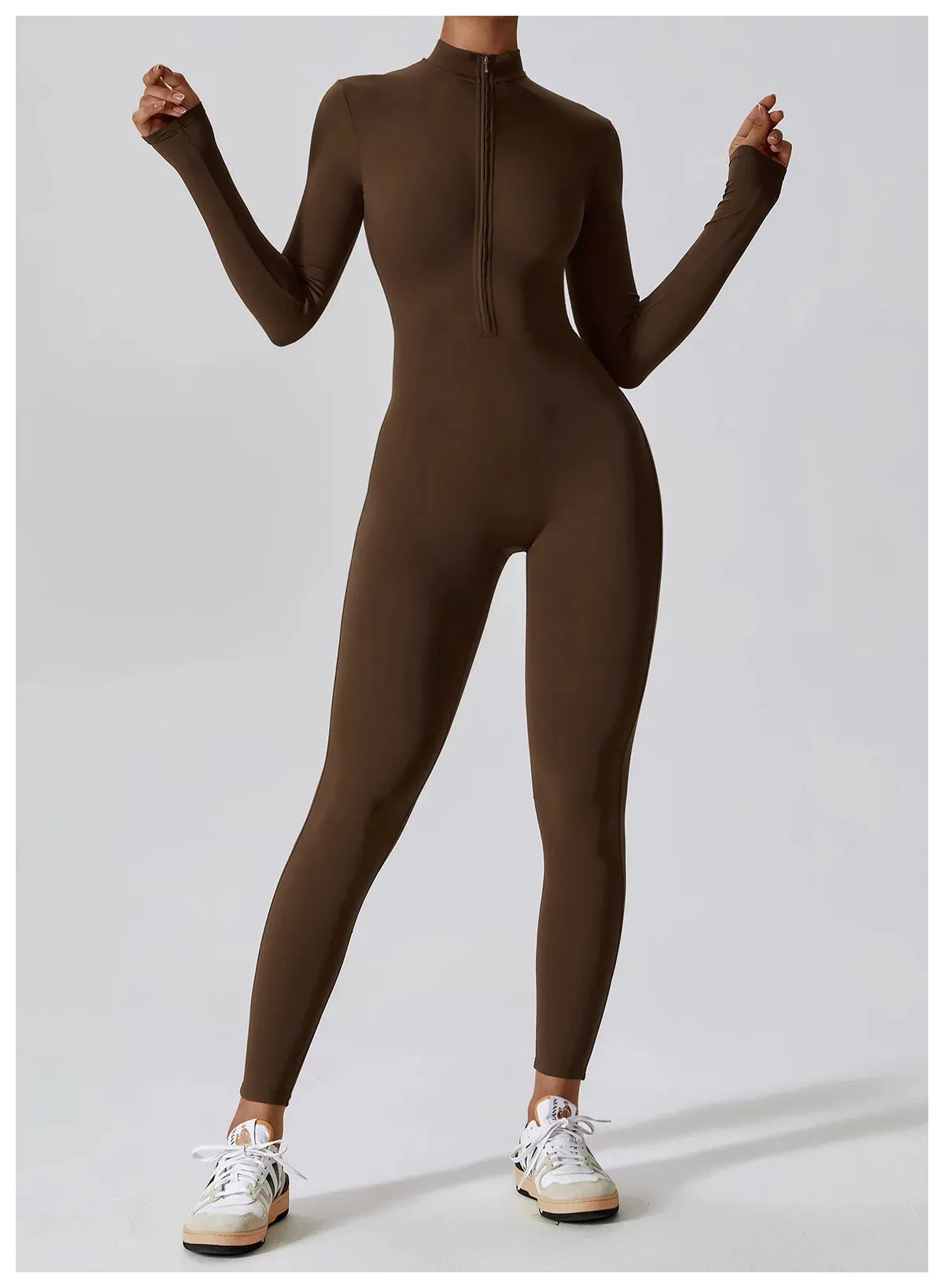 Super Sculpt Long Sleeve Jumpsuit