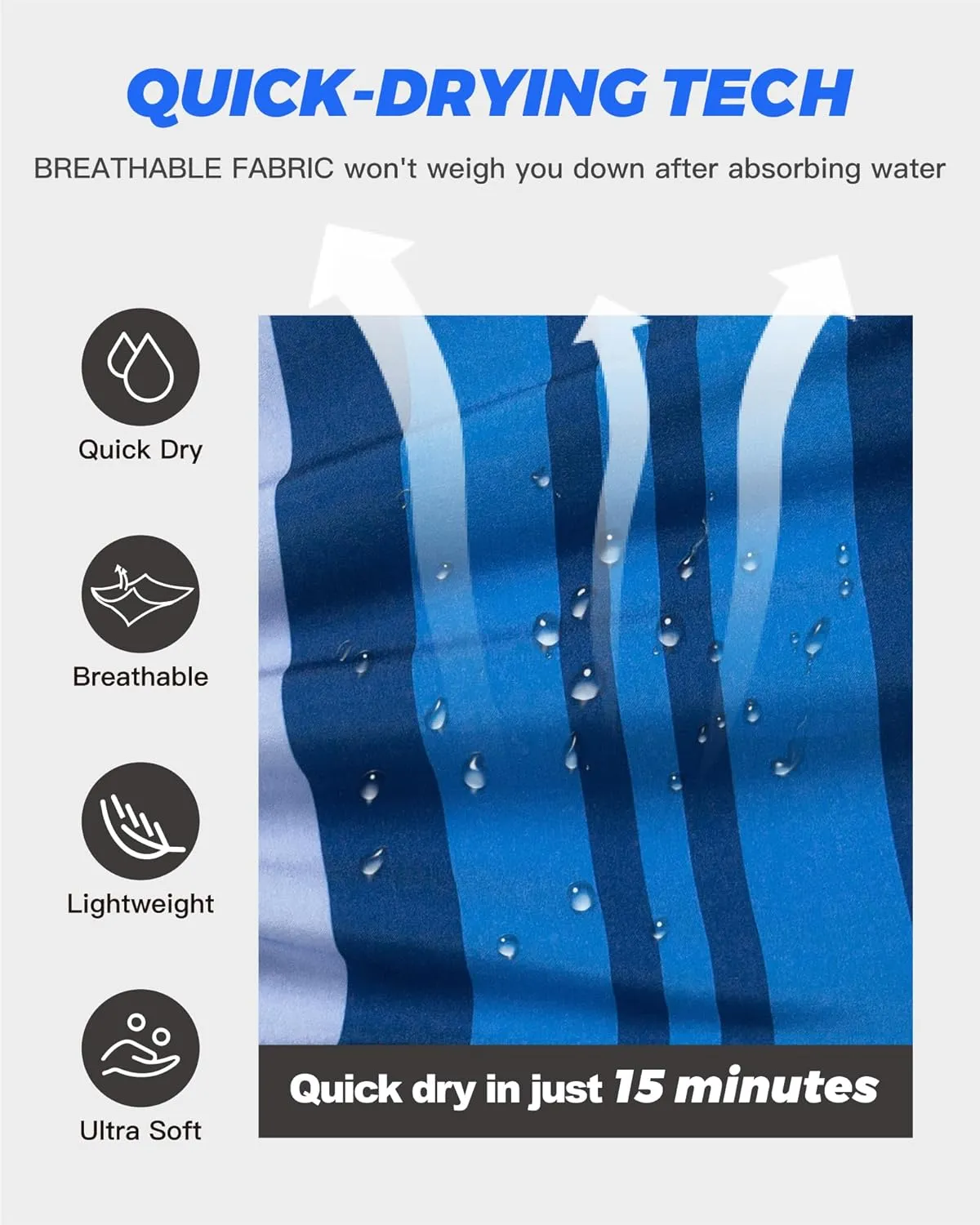 SURF CUZ 9" Mens Swim Trunks with Compression Liner Swimming Shorts 2 in 1 Stretch Quick Dry Zipper Pockets