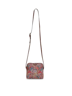 TEAL BY CHUMBAK Floral Printed Structured Sling Bag