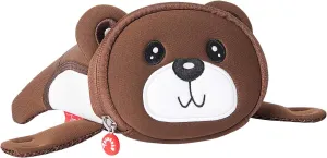 Termichy kids Waist Bag Cute 3D Cartoon Bear Animal Travel Kids Fanny Pack For Babies Girls Toddler Children Sport Camping Trip Makeup Masquerade Toy Christmas Gift, Parent-child Dressing(Bear)