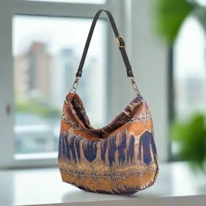 The Bronze Metallic Hobo Bag