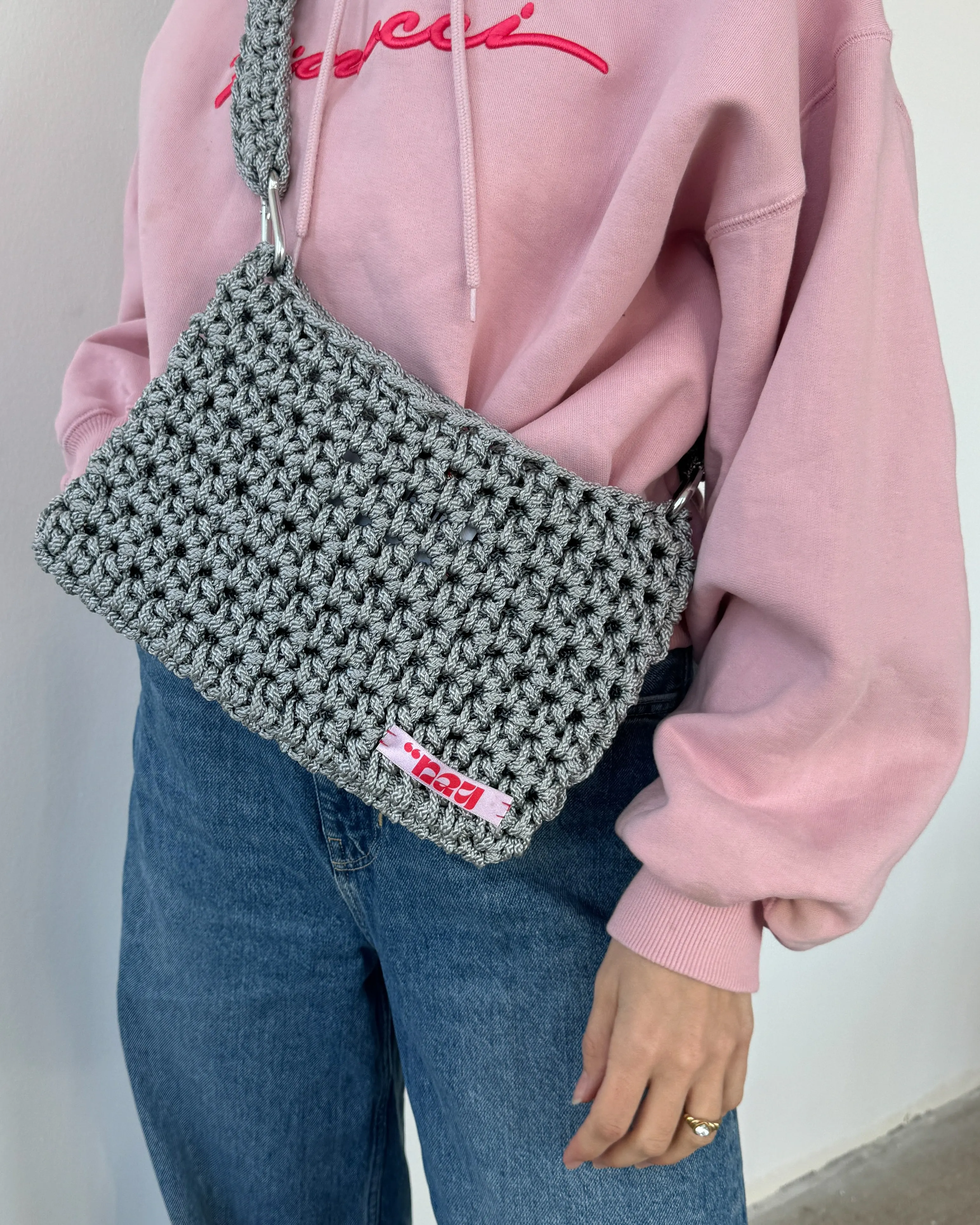 The Functional Strappy Bag «COSMIC SILVER»