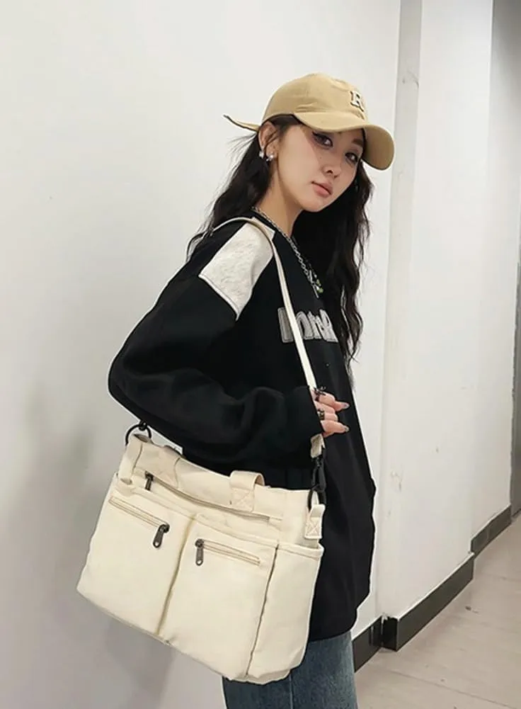 Tote Bag for Women Large Capacity with Pockets Crossbody Bag Purse for Sports