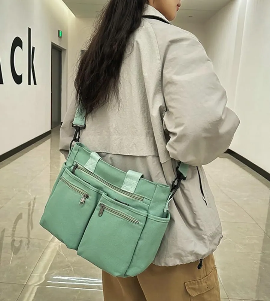 Tote Bag for Women Large Capacity with Pockets Crossbody Bag Purse for Sports