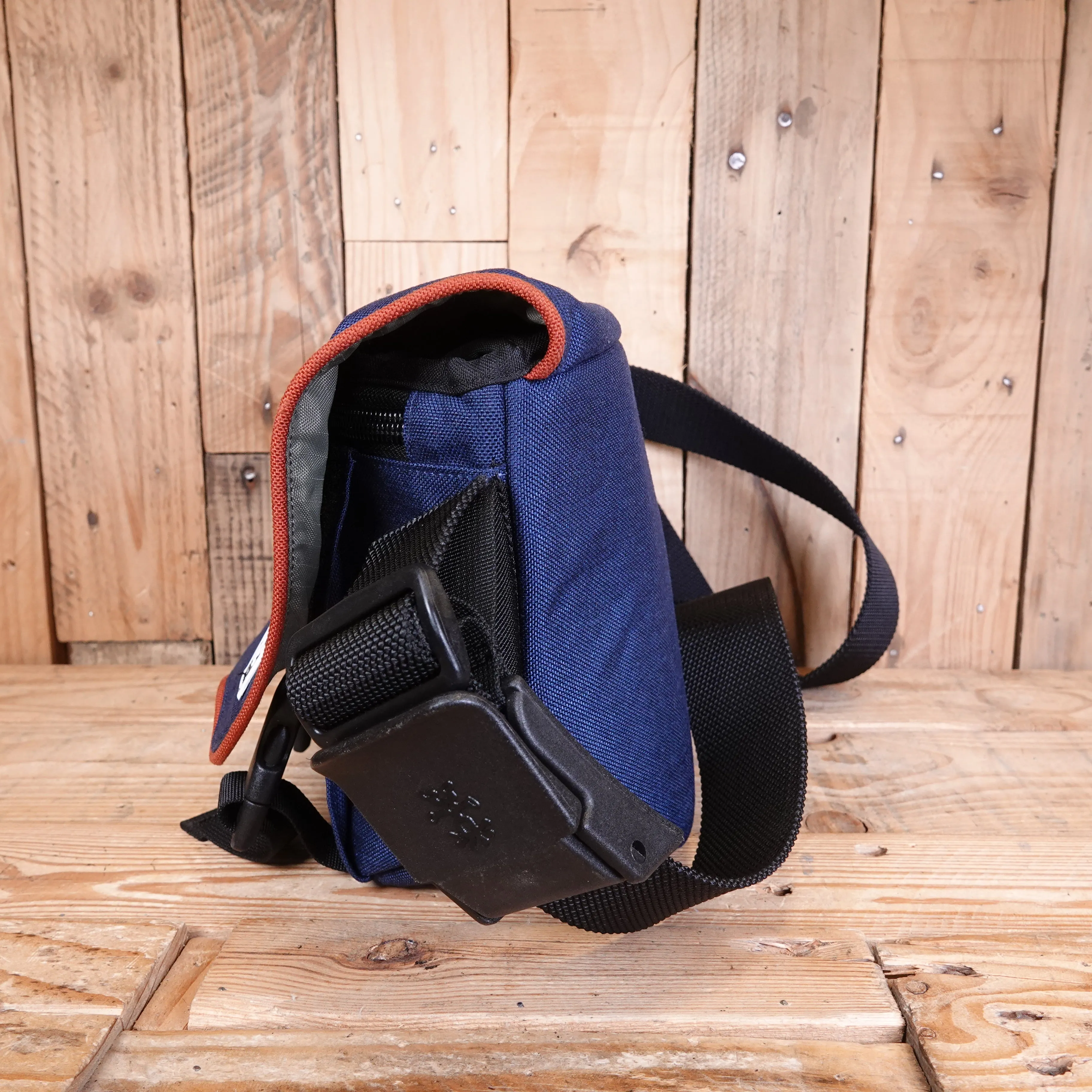 Used Crumpler Small Navy Messenger Camera Bag